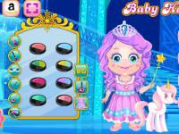 Jeu mobile Baby hazel ice princess dressup