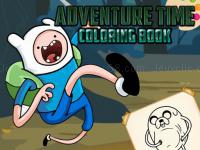 Jeu mobile Adventure time coloring book