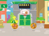 Jeu mobile Big bird's basketball