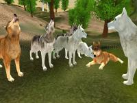 Jeu mobile Wild wolves hunger attack