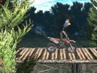 Jeu mobile Bike trial xtreme forest