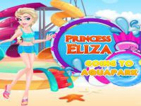 Jeu mobile Princess eliza going to aquapark
