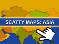 Scatty maps asia