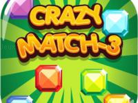 Jeu mobile Crazy match3
