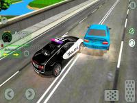 Jeu mobile Mad cop police car race :police car vs gangster escape