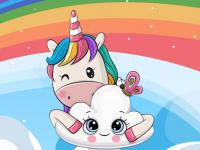 Jeu mobile Cute unicorn jigsaw