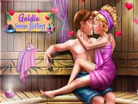 Jeu mobile Goldie sauna flirting