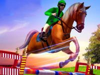 Jeu mobile Horse show jump simulator 3d
