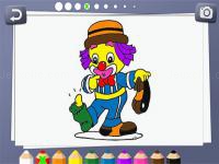 Jeu mobile Cartoons coloring