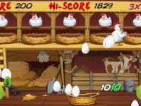 Jeu mobile Angry chicken! egg madness hd!
