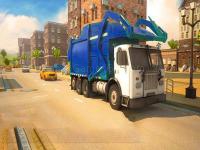 Jeu mobile Road garbage dump truck driver