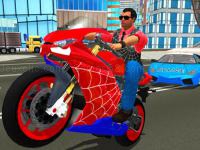 Jeu mobile Hero stunt spider bike simulator 3d
