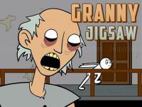 Jeu mobile Granny jigsaw