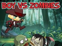 Jeu mobile Boy vs zombies