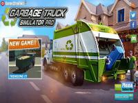 Jeu mobile Garbage truck simulator : recycling driving game