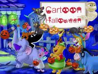 Jeu mobile Cartoon halloween slide puzzle