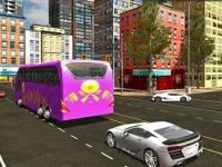 Jeu mobile City bus offroad driving sim