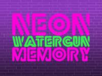Jeu mobile Neon watergun memory