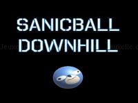 Jeu mobile Sanicball downhill