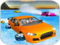Jeu mobile Water surfer car floating beach drive game