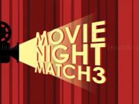 Jeu mobile Movie night match 3