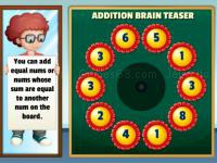 Jeu mobile Addition brain teaser