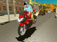 Jeu mobile Highway bike traffic moto racer 2020