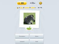 Jeu mobile Guess the animal quiz
