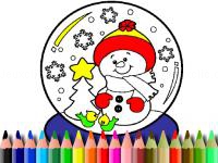 Jeu mobile Bts christmas coloring book
