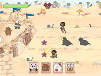 We bare bears: defend the sandcastle!