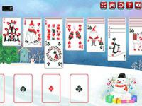 Jeu mobile Christmas klondike solitaire