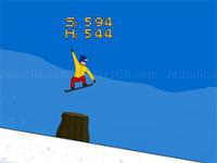 Jeu mobile Treze snowboard