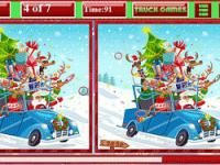 Jeu mobile Christmas trucks differences