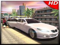 Luxury limousine car taxi driver: city limo games