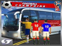 Jeu mobile Football players bus transport simulation game