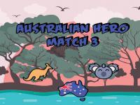 Jeu mobile Australian hero match 3