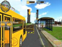 Jeu mobile School bus driving simulator 2019
