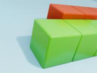 Jeu mobile Clash of blocks 2