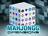 Jeu mobile Mahjong dimensions