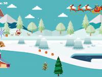 Jeu mobile Avalanche santa ski xmas