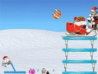 Jeu mobile Santas cat