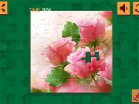 Pink roses puzzle