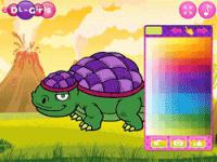 Jeu mobile Ice age funny dinosaurs coloring