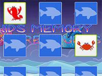 Jeu mobile Kids memory sea creatures