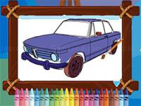 Jeu mobile Old timer cars coloring