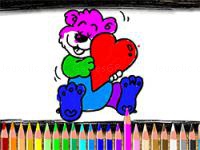 Jeu mobile Happy valentines day coloring