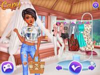 Princess a day off school