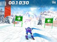 Jeu mobile Ski slalom