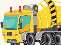 Jeu mobile Construction trucks hidden