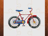 Cartoon bike jigsaw